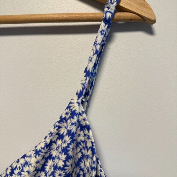 Urban Outfitters | Dresses | Urban Outfitters Ashley Blue Floral Midi Dress Med - Picture 11 of 11